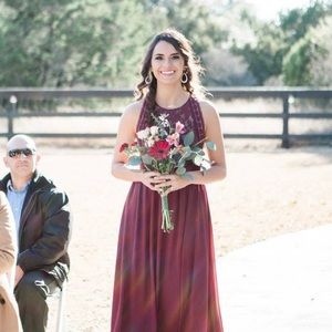 Lulu’s Burgundy Dress